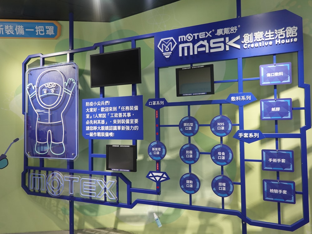 華新創意口罩觀光工廠