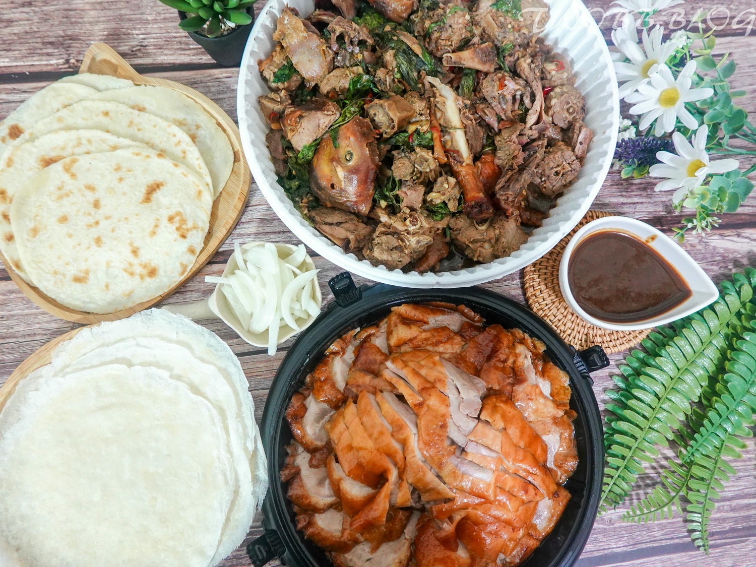 新北美食| 北城脆皮烤鴨板橋新埔分店》板橋美食烤鴨推薦!香酥金黃外皮,大火快炒鴨架,獨特中藥香料,集合鹹香辣口感超過癮!。 - 第37張圖
