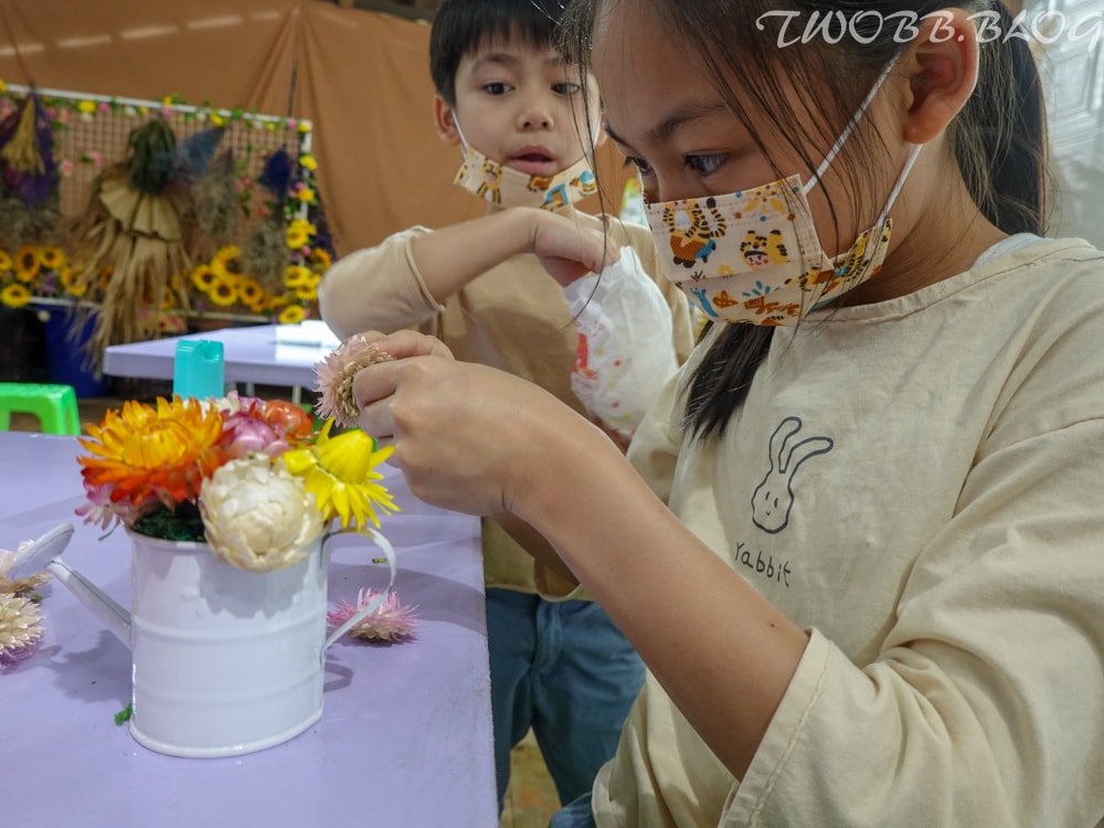 桃園景點|青林農場》假日踏青推薦!大片草地遛小孩,必做超美的麥桿菊乾燥花,還有小動物及控窯體驗,來花田當一天網美。 - 第65張圖
