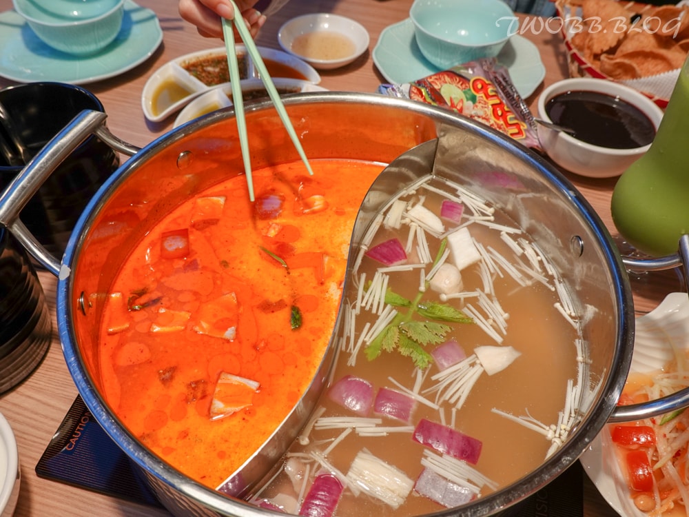 新北美食|追樂祕式泰鍋物(板橋店)》泰式鍋物推薦!台灣火鍋第一品牌,最強冬陰功及正宗泰式料理,一秒就到泰國! - 第20張圖