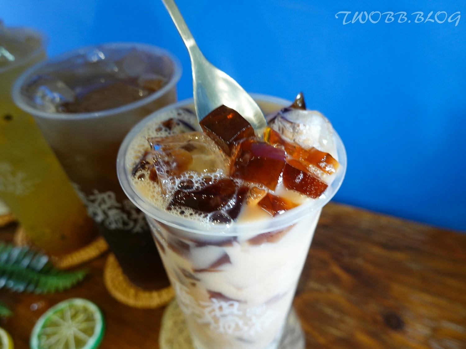 苗栗美食|馬祖奶茶(頭份尚順店)》高 CP 值爆料系飲品推薦!想看夢幻藍眼淚免飛馬祖,還有貴妃級海燕窩,手切黑糖粉粿! - 第21張圖