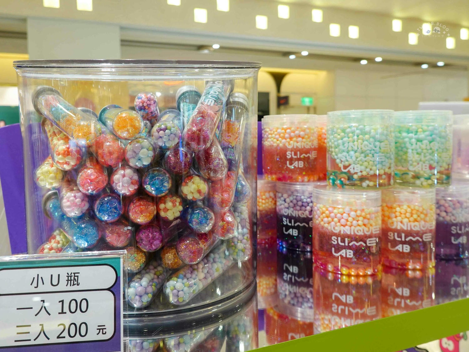台南|UNIQUE史萊姆實驗室(南紡購物中心)》台南南紡櫃新開幕!與孩子參加一場天馬行空的旅程,大膽玩出不一樣的創意! - 第56張圖