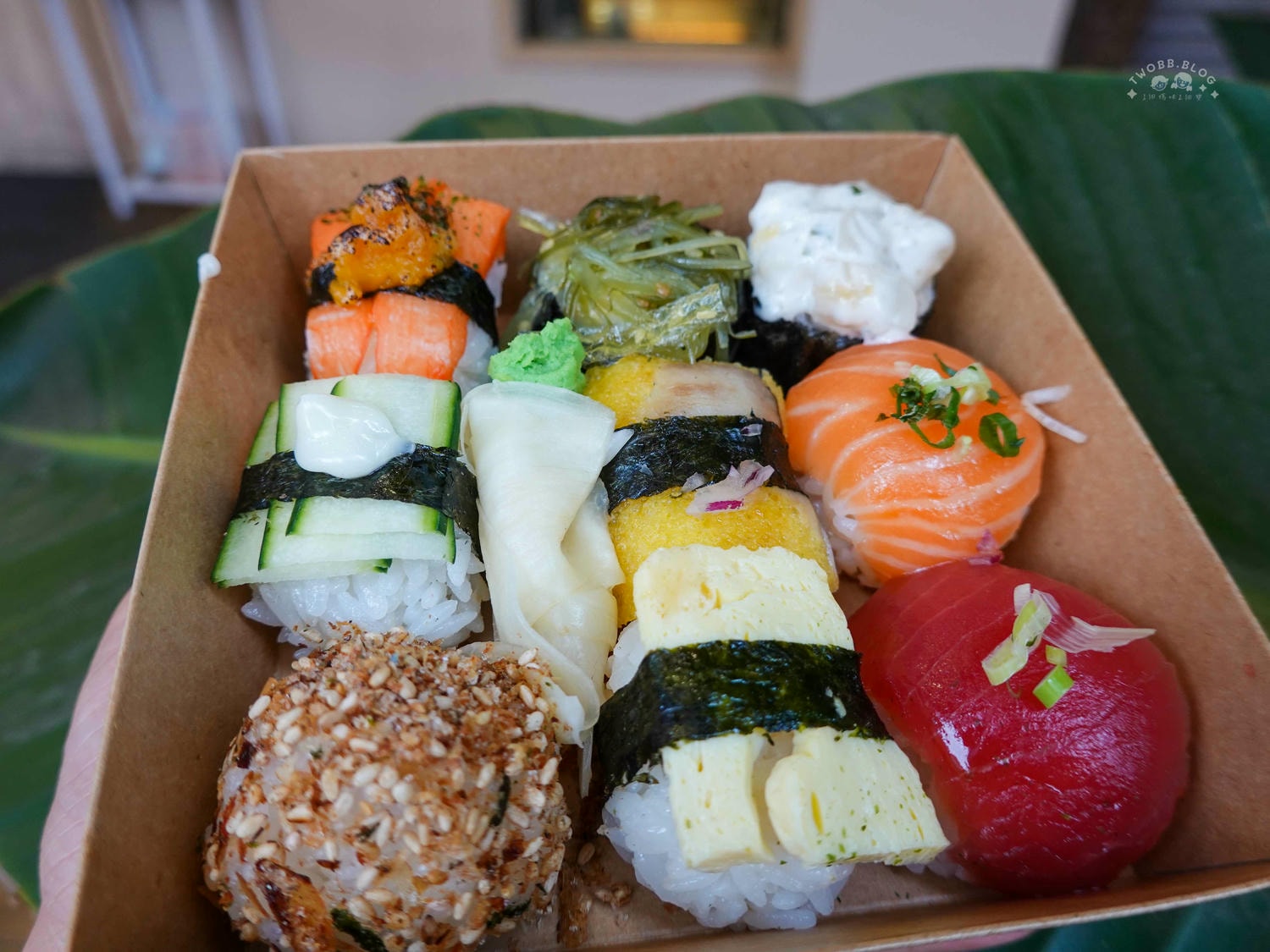 高雄|一和壽叔 SUSHI BENTO》全台首創手毬壽司外帶專賣店!漁港直送生食及海鮮,堅持新鮮!天然果釀醋飯,視覺與味覺的雙重享受! - 第34張圖