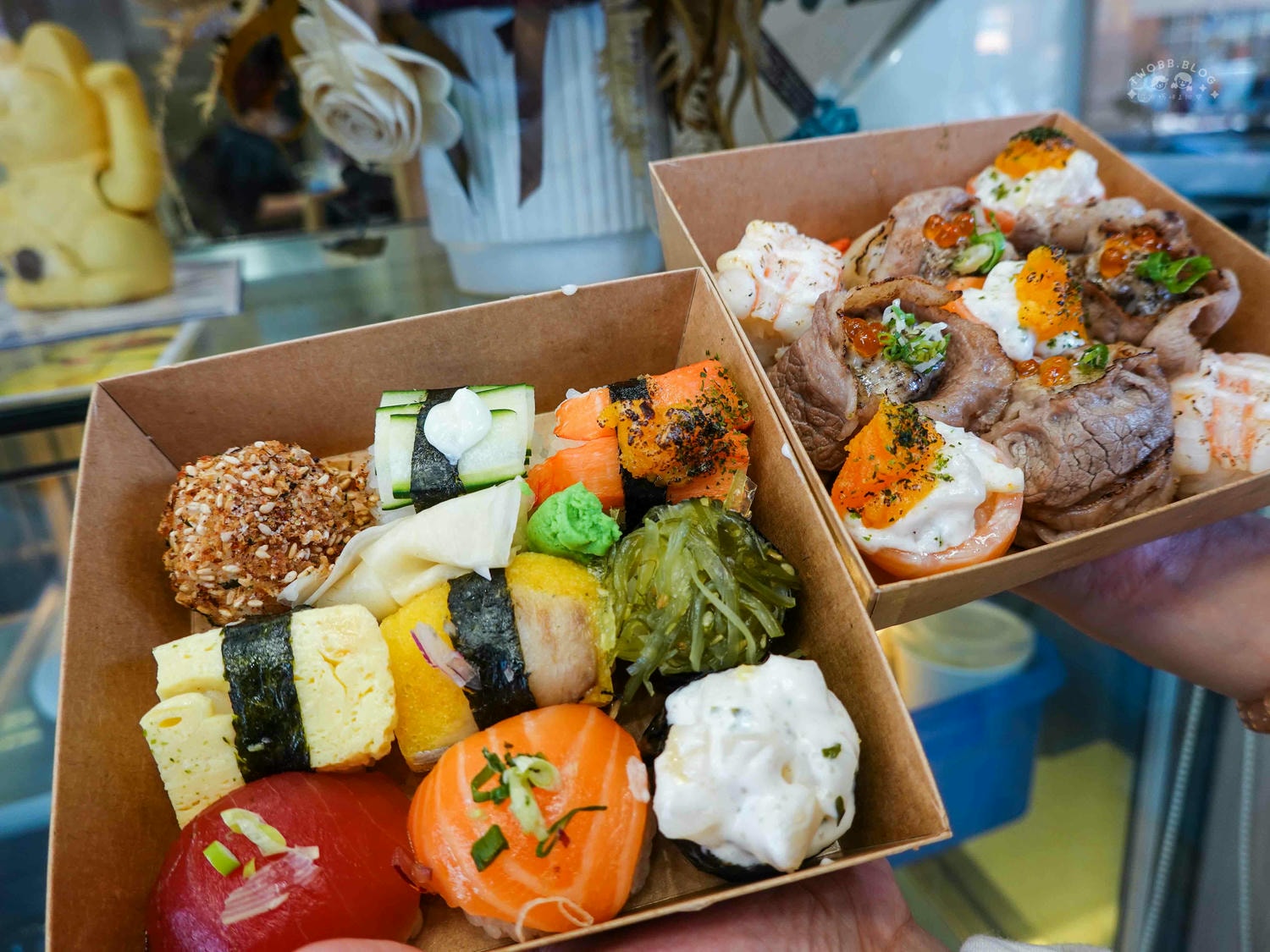 高雄|一和壽叔 SUSHI BENTO》全台首創手毬壽司外帶專賣店!漁港直送生食及海鮮,堅持新鮮!天然果釀醋飯,視覺與味覺的雙重享受! - 第26張圖
