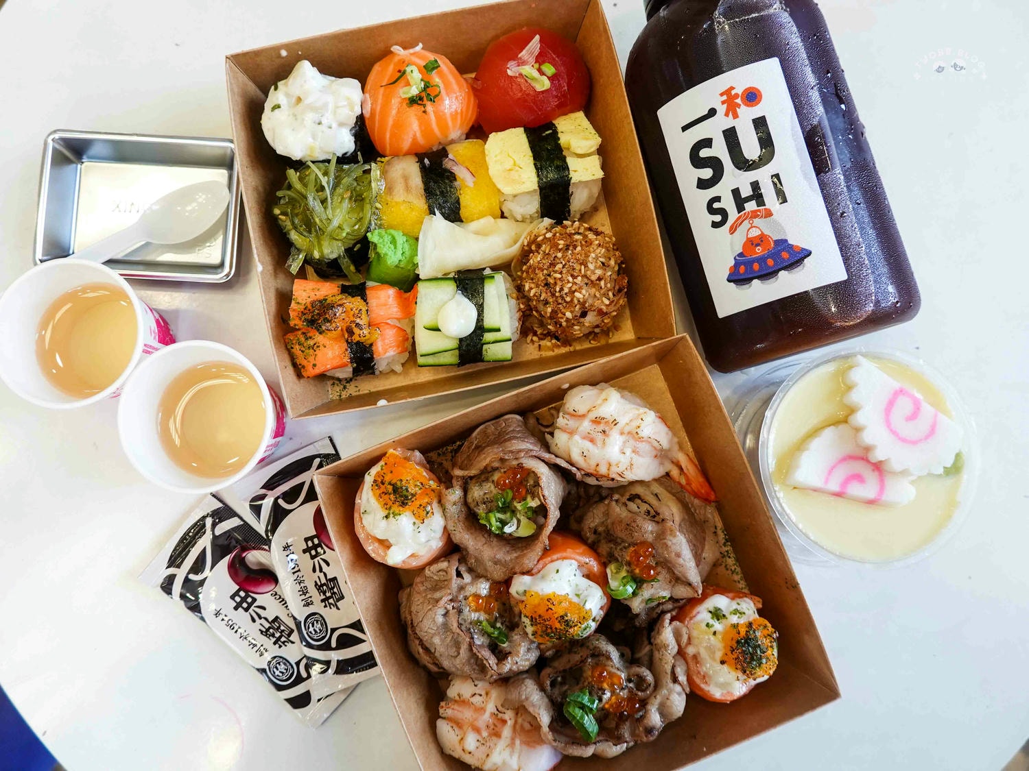 高雄|一和壽叔 SUSHI BENTO》全台首創手毬壽司外帶專賣店!漁港直送生食及海鮮,堅持新鮮!天然果釀醋飯,視覺與味覺的雙重享受! - 第27張圖