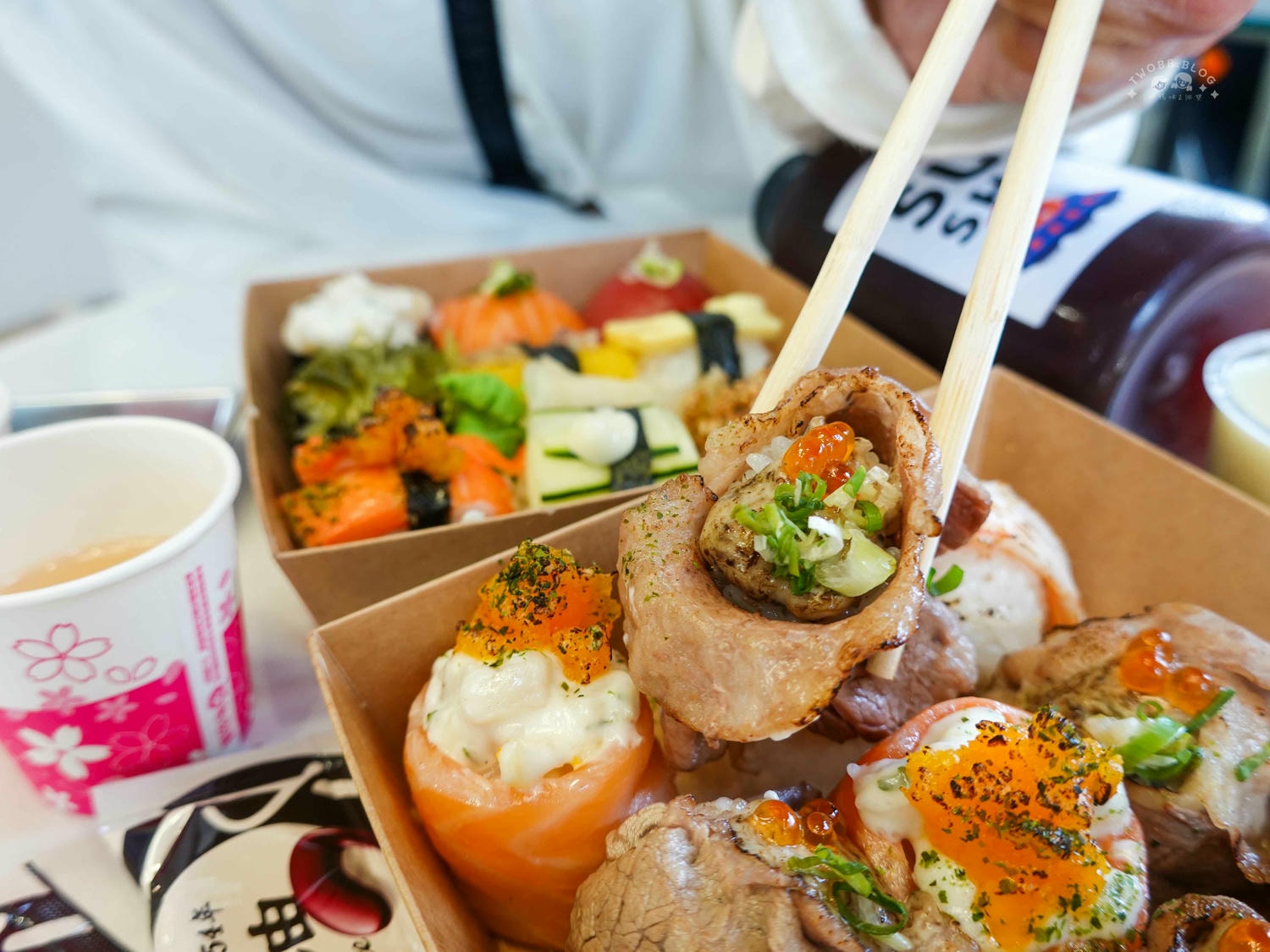 高雄|一和壽叔 SUSHI BENTO》全台首創手毬壽司外帶專賣店!漁港直送生食及海鮮,堅持新鮮!天然果釀醋飯,視覺與味覺的雙重享受! - 第29張圖