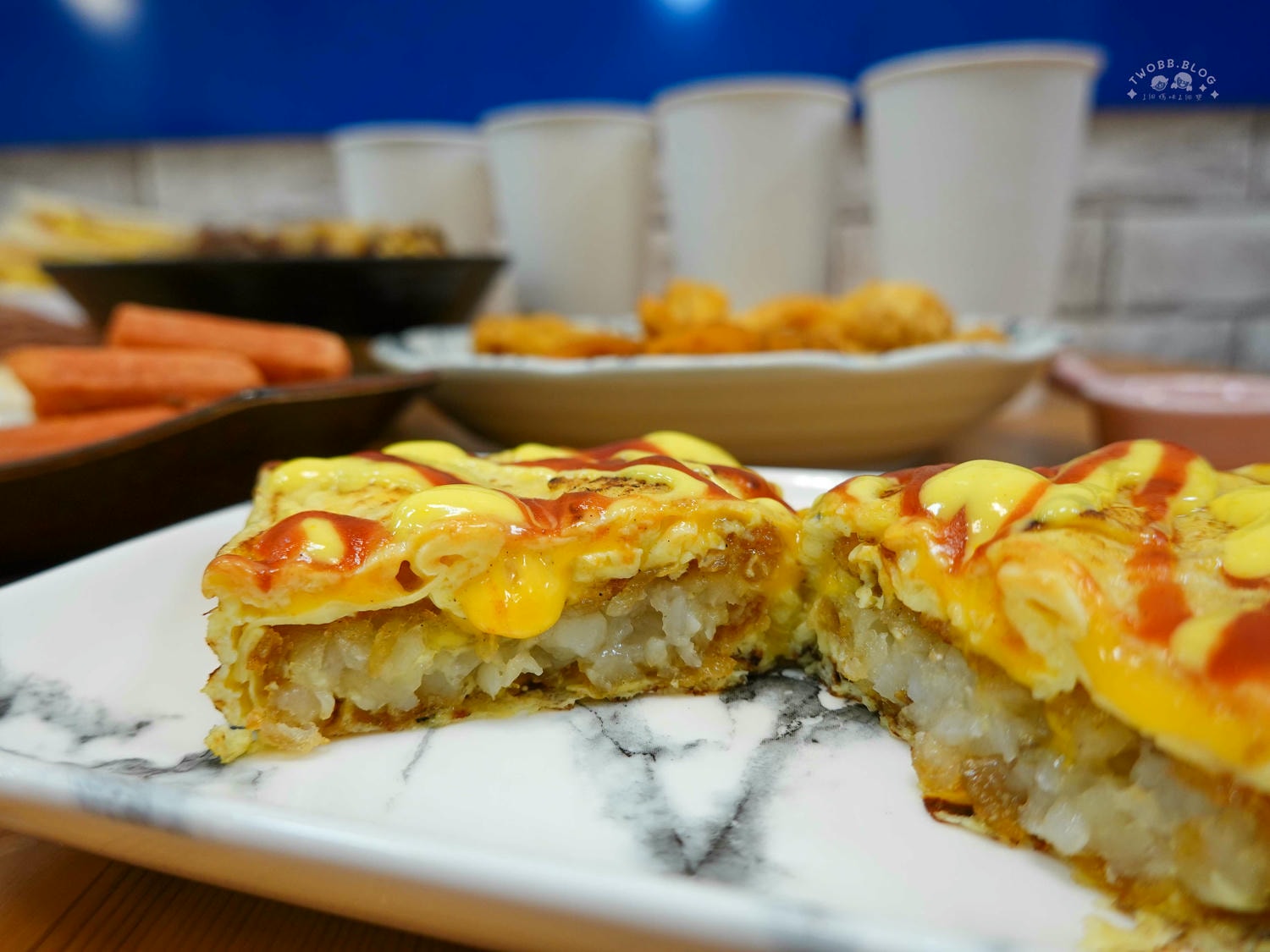新北|不想上班早午餐(板橋分店)》早午餐推薦!餐點項目豐富,想吃炒泡麵、丼飯通通都都有,大推醬燒蘿蔔糕! - 第25張圖