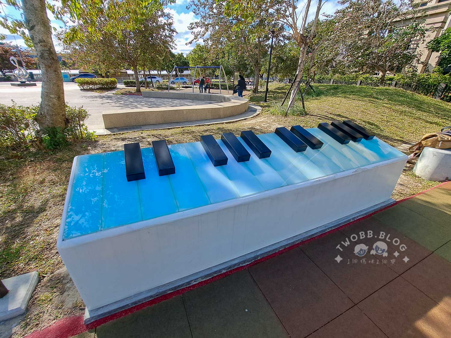 苗栗|頭份音樂公園》特色公園!音樂主題公園,7米薩克斯風旋轉溜滑梯、滑索游具。 - 第17張圖 頭份音樂公園 (25)