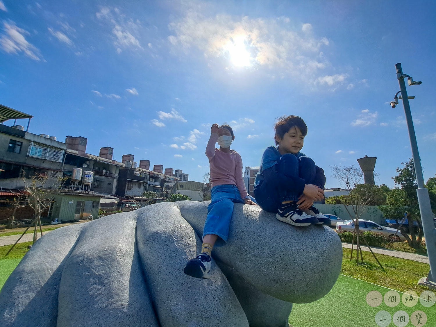 桃園|傑克與魔豆主題公園》八德特色公園!0.4公頃面積,大葉蔓藤造型攀爬架,巨人大手。 - 第13張圖 傑克與魔豆主題公園 (22)