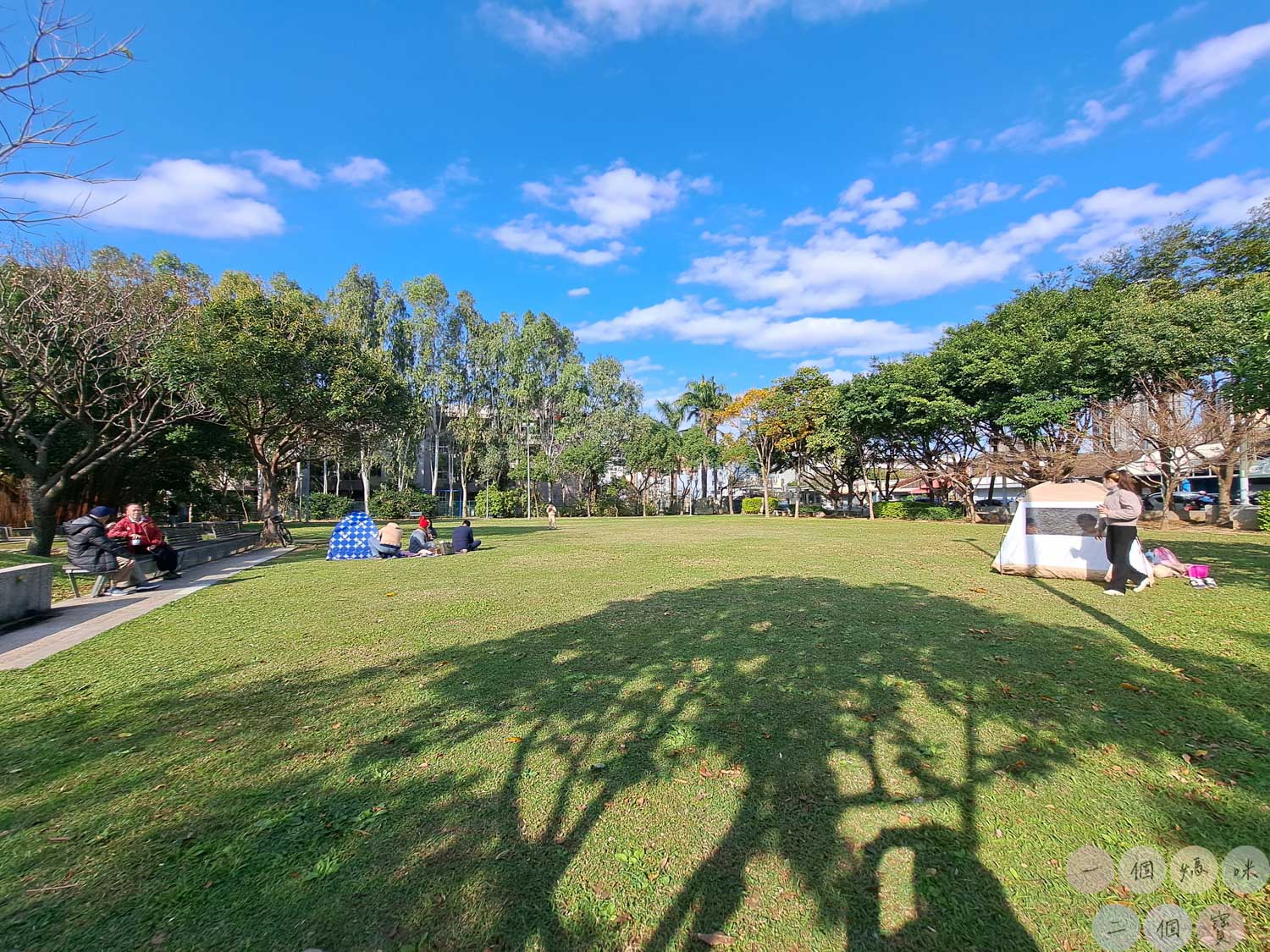 桃園|新勢公園》平鎮共融兒童遊戲場,海洋主題溜滑梯,超大沙坑、旋轉飛椅、攀岩極限運動場,無敵大草坪遛狗放風。 - 第5張圖 新勢公園 (23)