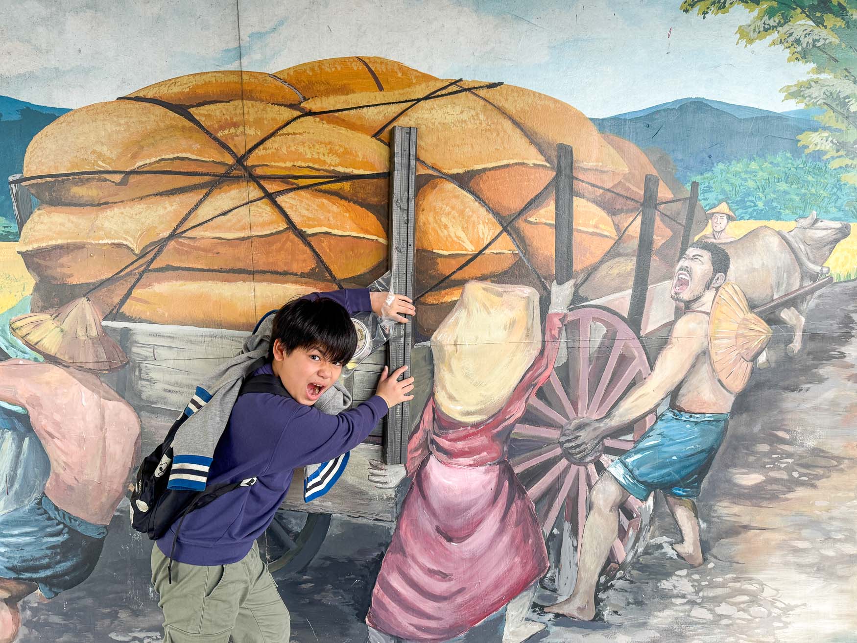 宜蘭|虎牌米粉觀光工廠》復古懷舊造景美拍 炒米粉吃到飽 巨大老虎巴士 - 第73張圖