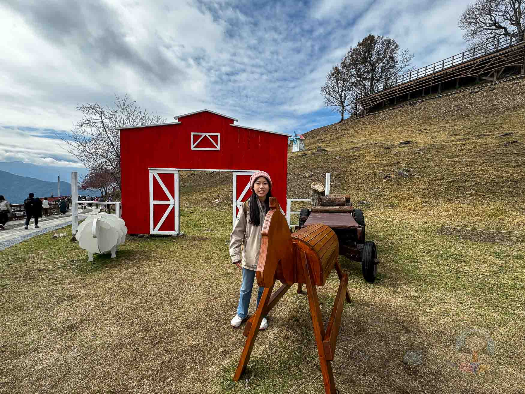 南投｜清境農場》台灣小瑞士，綿羊秀、馬術秀，還有高空景觀天空步道。