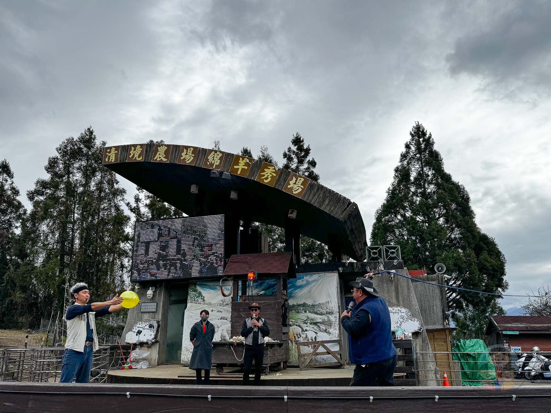 南投｜清境農場》台灣小瑞士，綿羊秀、馬術秀，還有高空景觀天空步道。