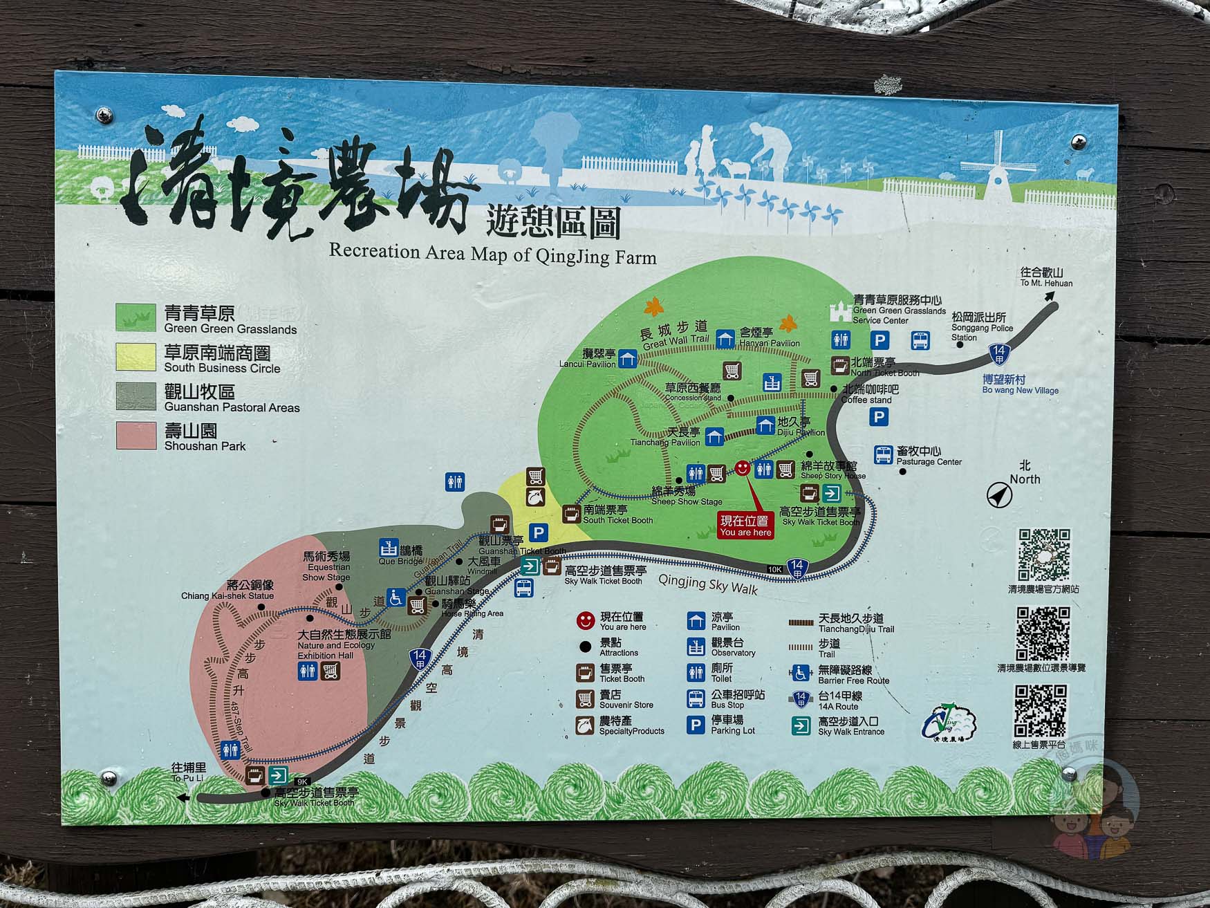 南投｜清境農場》台灣小瑞士，綿羊秀、馬術秀，還有高空景觀天空步道。