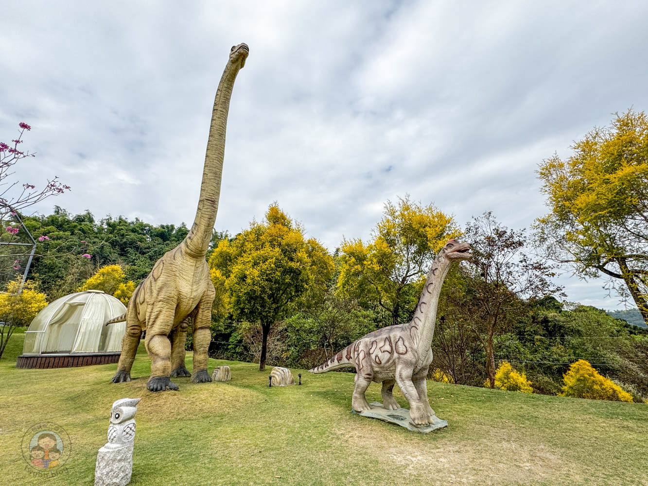 南投｜九九峰動物樂園》2026門票，中部唯一大型動物鳥禽樂園，可愛動物、鸚鵡零距離互動，還有恐龍火車。