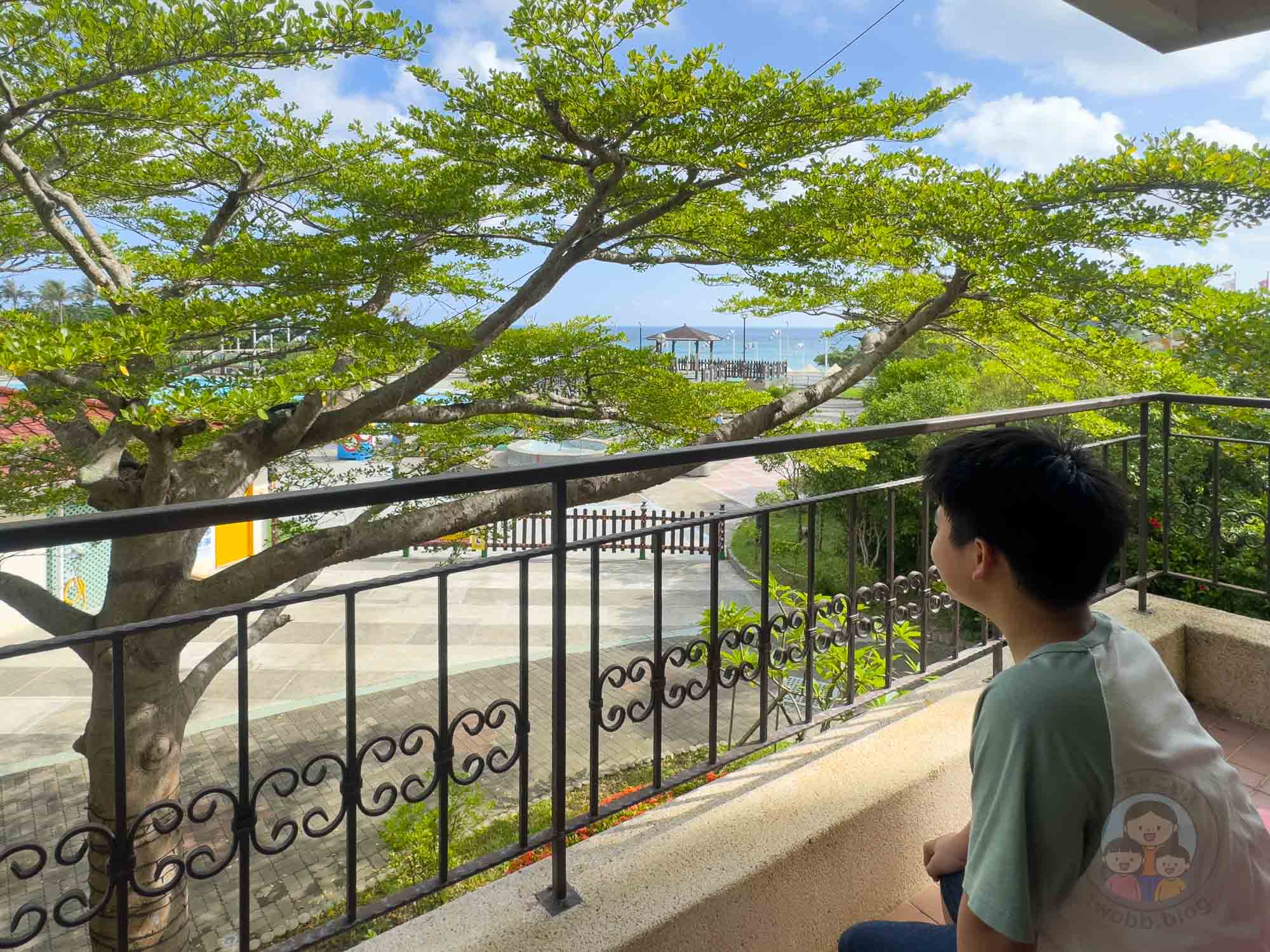 屏東｜墾丁福華渡假飯店》墾丁泳池飯店，直通小灣沙灘，梅花鹿親密互動。